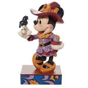 Jim Shore Disney Traditions Scarecrow Minnie Mouse 6010861‎
